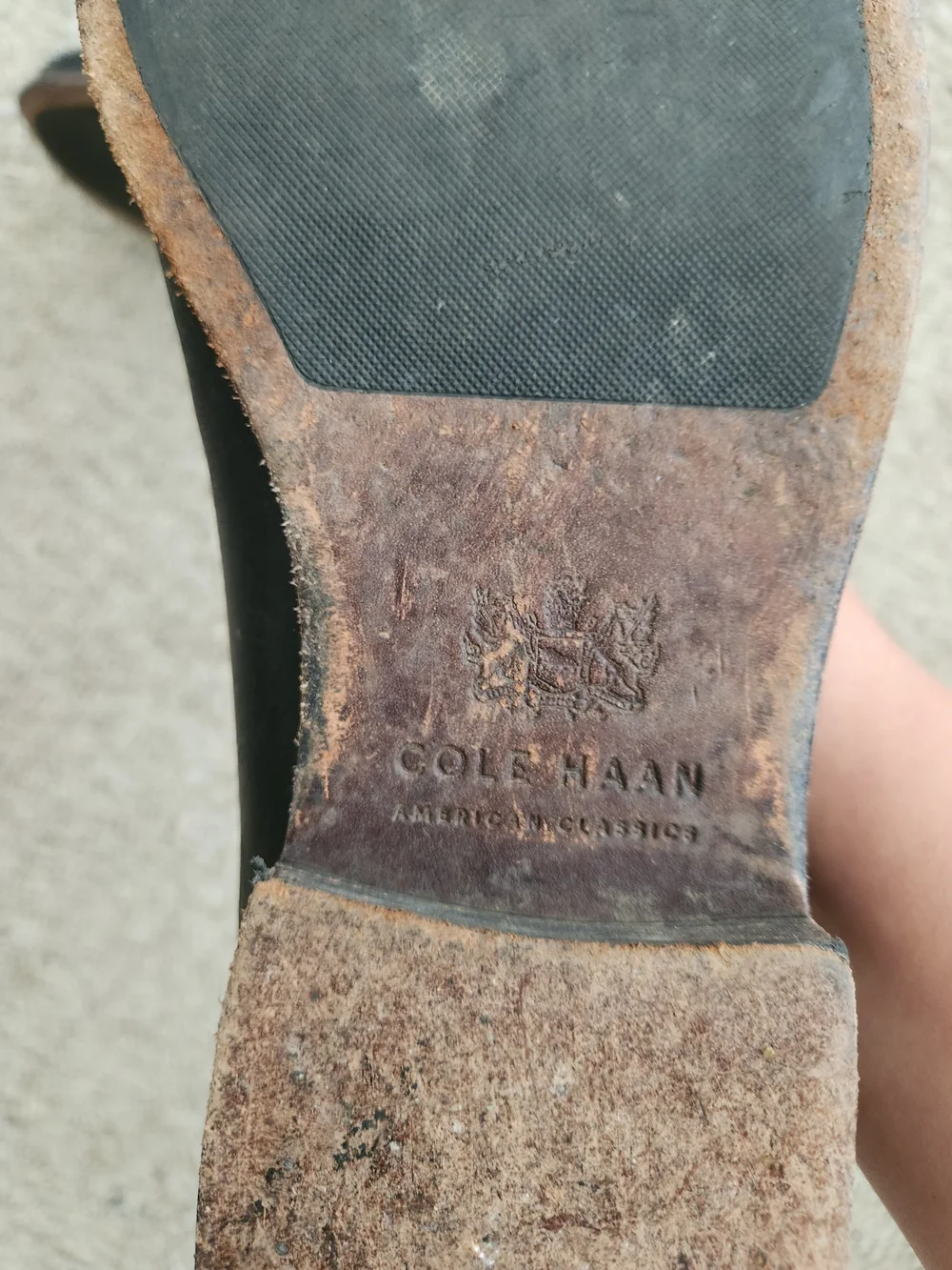 Cole Haan Black Leather Chukka Boots